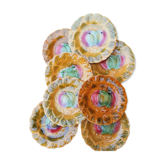 8 slurry dessert plates