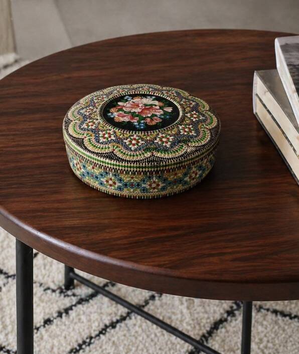 Metal box Holland mosaic style