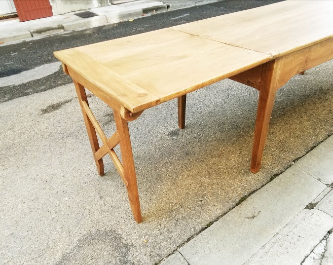 19th century farm table