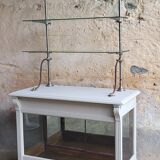 19th century shop window display shelf unit
