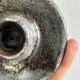 Sanded stoneware candle holder Chantal and Thierry Robert