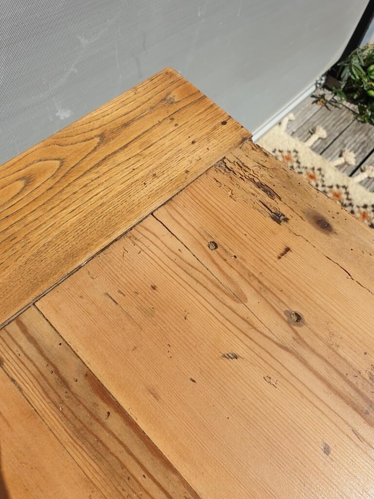 Norman countryside buffet in solid cherry wood nineteenth