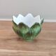 Duo of artichoke-shaped pots