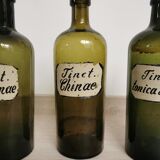 Bouteilles anciennes Hunyadi Janos. Apothicaire