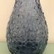 Carafe empoli purple mauve small bubbles hobnail