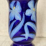 Alsace stoneware vase signed Paul Schmitter 1960s