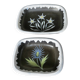 Set of 2 "Gabriel Fourmaintraux" ceramic dishes, 50s-60s