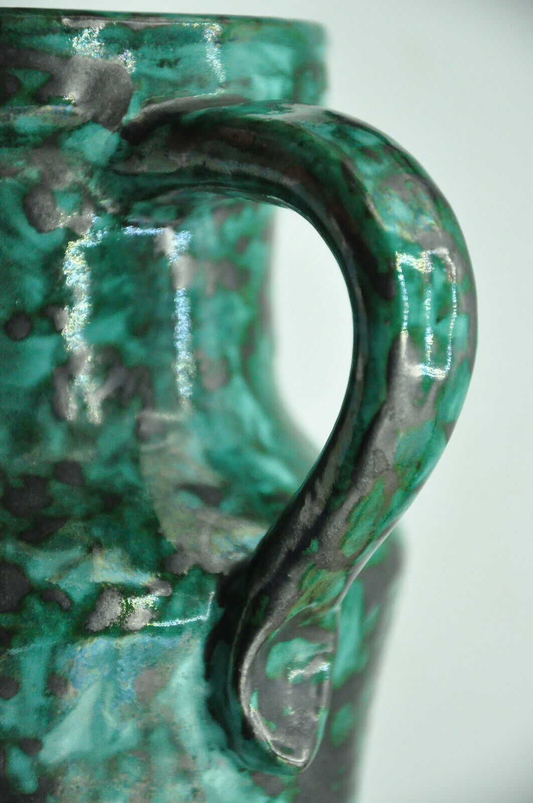 Thomas Bavent's speckled enamelled sandstone pitcher