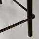 Vintage school stool, 1970s industrial design, Dutch minimalist