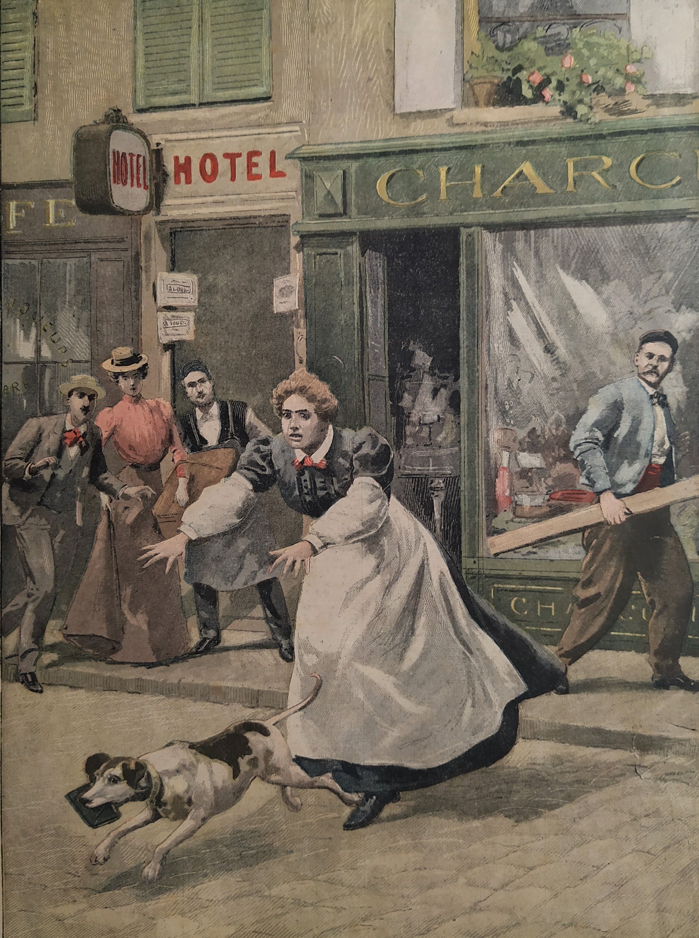 A thief dog 1903