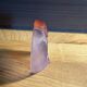 Glass sculpture / "Mio" mask - Signed - Art glass