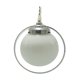 Suspension globe opaline
