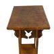 Vintage high side table in wood / plant table / shelf