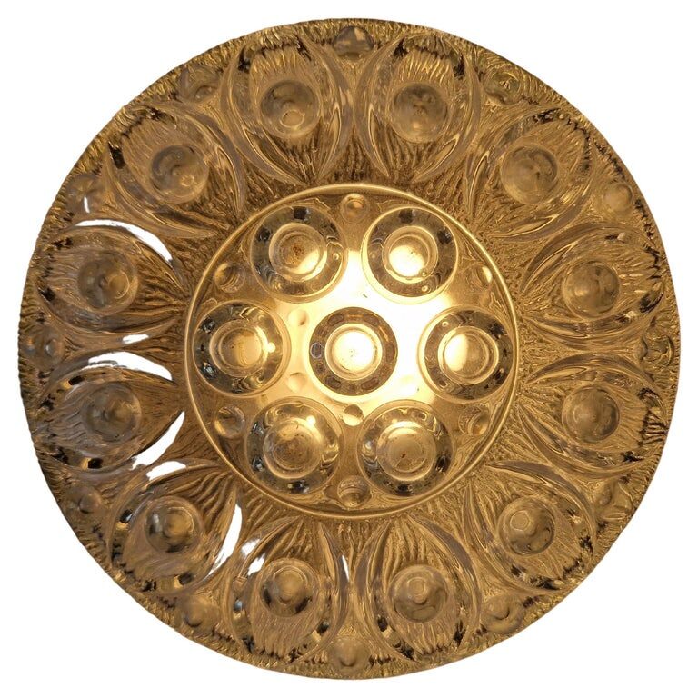 Midcentury Flush Mount, Ceiling or Wall Lamp WILA, Germany, 1970s