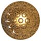 Midcentury Flush Mount, Ceiling or Wall Lamp WILA, Germany, 1970s