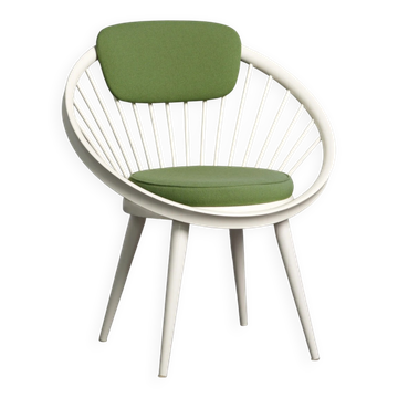 Chaise "Circle" par Yngve Ekström pour Swedese, Suède, années 1960