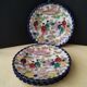 Set of 4 dessert plates made of Japanese porcelain