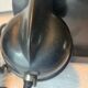 Téléphone à cadran en bakelite noire