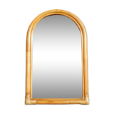 Rattan mirror 60s