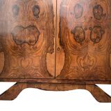 Art Deco cabinet walnut bramble H149