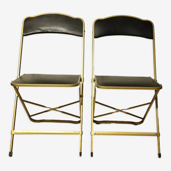 Pair of Chaisor folding chairs