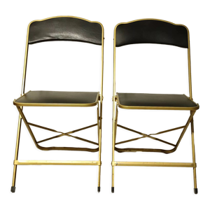 paire de chaises pliantes
