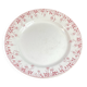 Plat rond en terre de fer