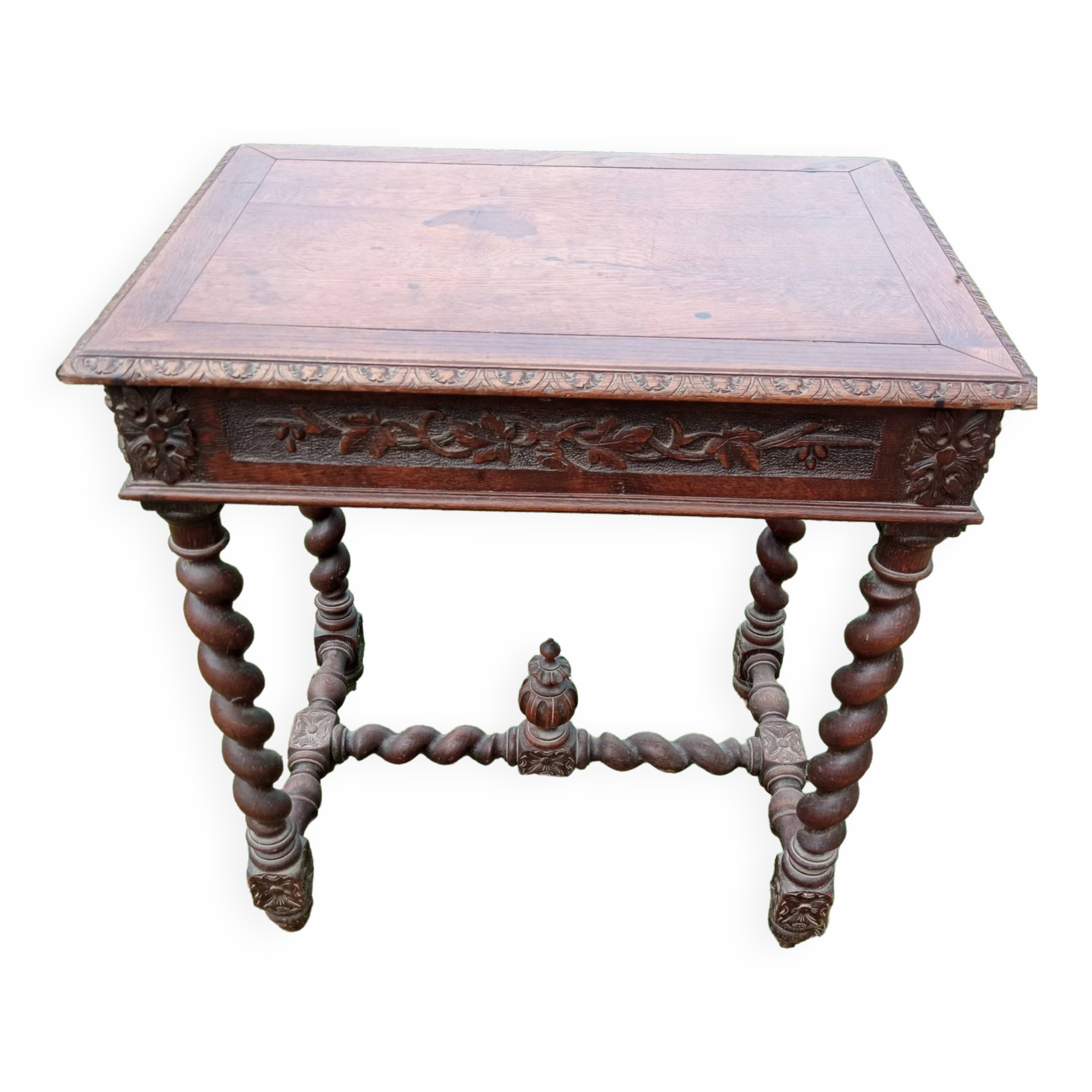 Henry 2 style desk in oak