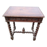 Henry 2 style desk in oak