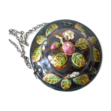 Old suspension basin planter slurry floral decoration art deco winter garden veranda