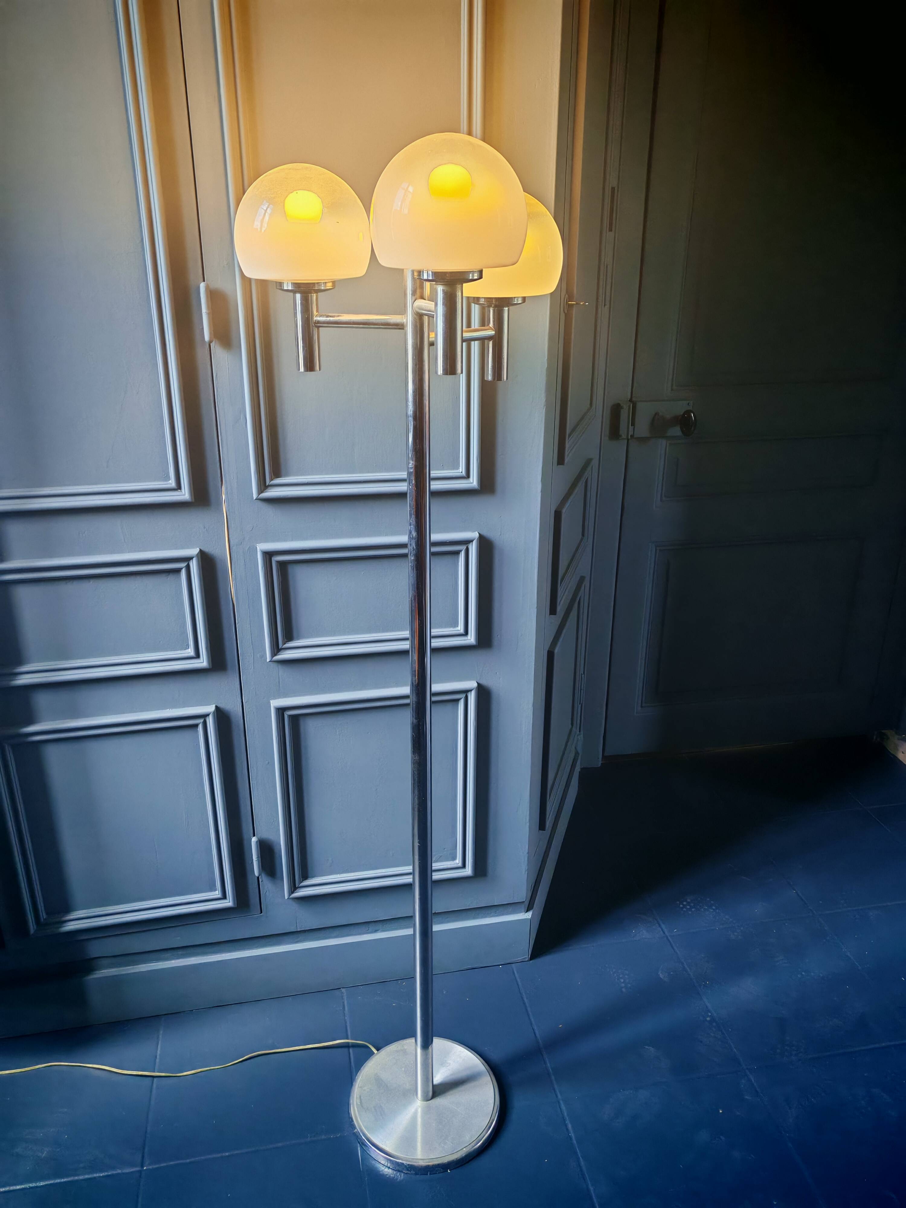 vintage 70s floor lamp
