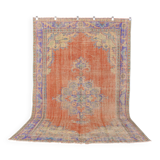 Geometric Anatolian Oushak Carpet sku 2299