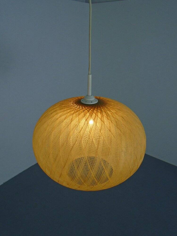 Spun Fibreglass Pendant Lamp, Germany, 1960s