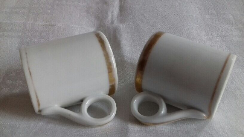 batch of 2 coffee cups "brulot"