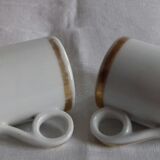 batch of 2 coffee cups "brulot"