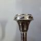Vintage chrome candlestick