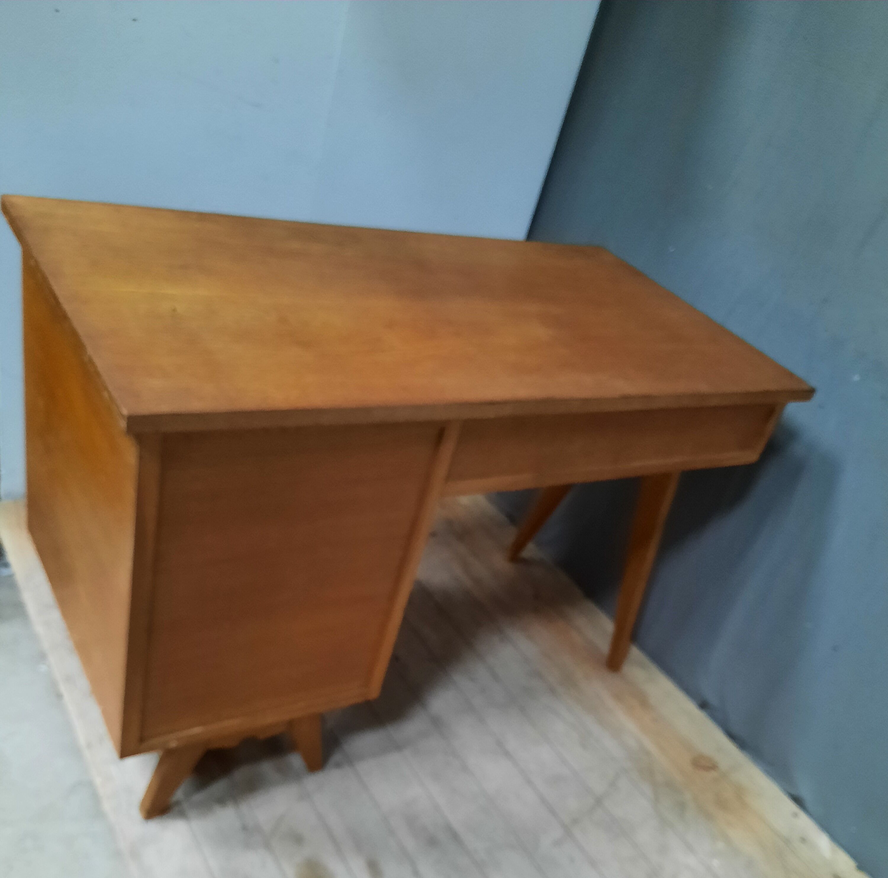 Vintage oak desk