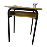 refurbished wooden school desk