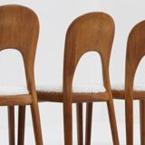 Vintage Danish Dining Chairs by Niels Koefoed 1960s, Set of 5