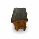 art deco walnut serpentine nightstands, 1920s
