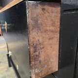 Restored Black Empire period chest of drawers