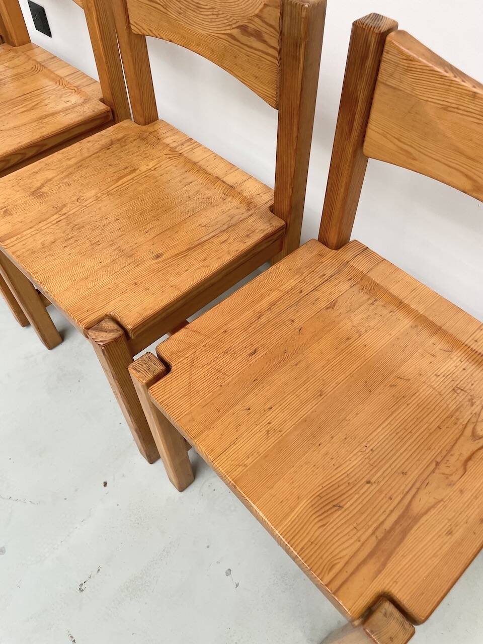 Table pin et chaises « hongisto » Ilmari Tapiovaara