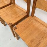 Pine table and “hongisto” chairs Ilmari Tapiovaara