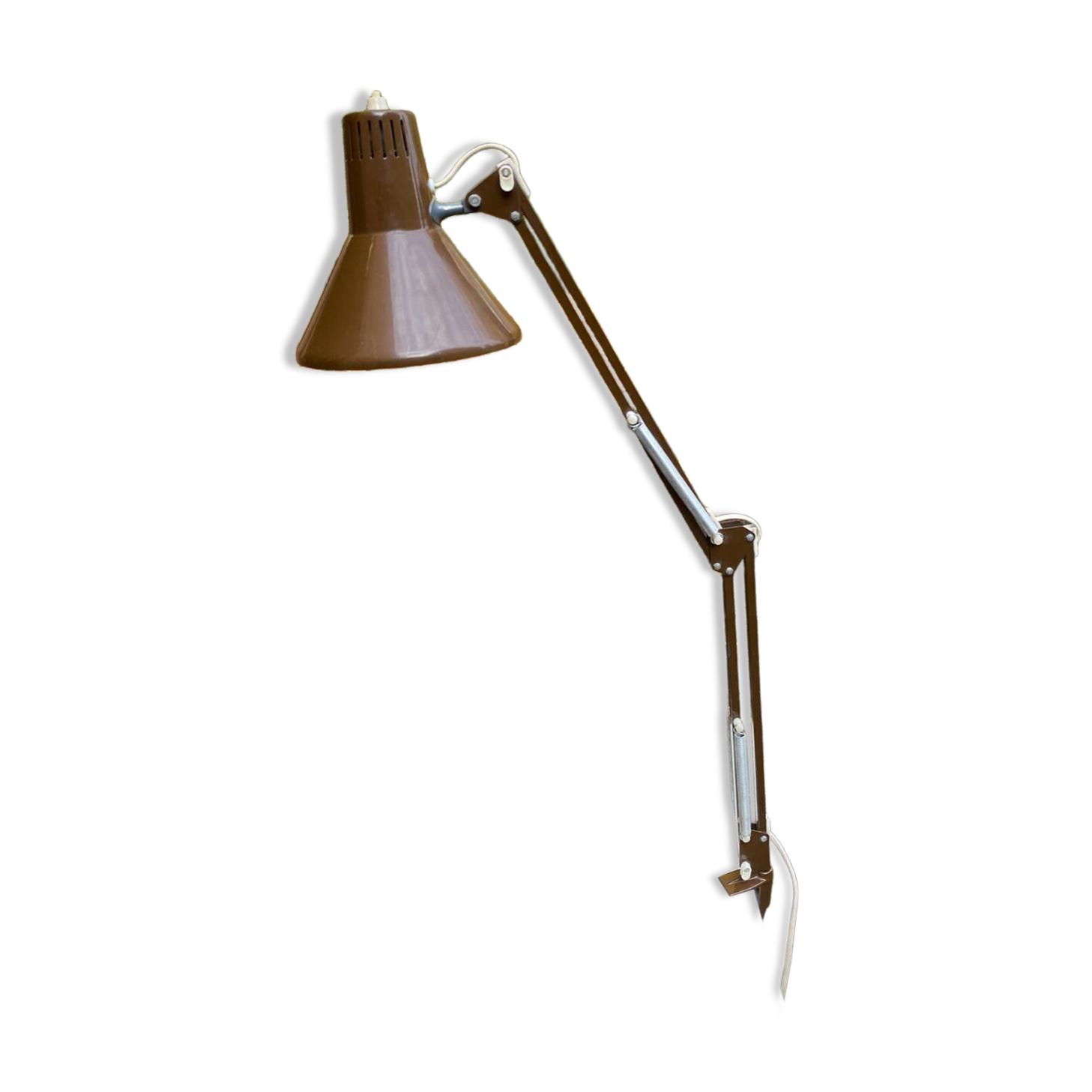 Lampe d'atelier articulée style Jacob Jacobsen Luxo années 70