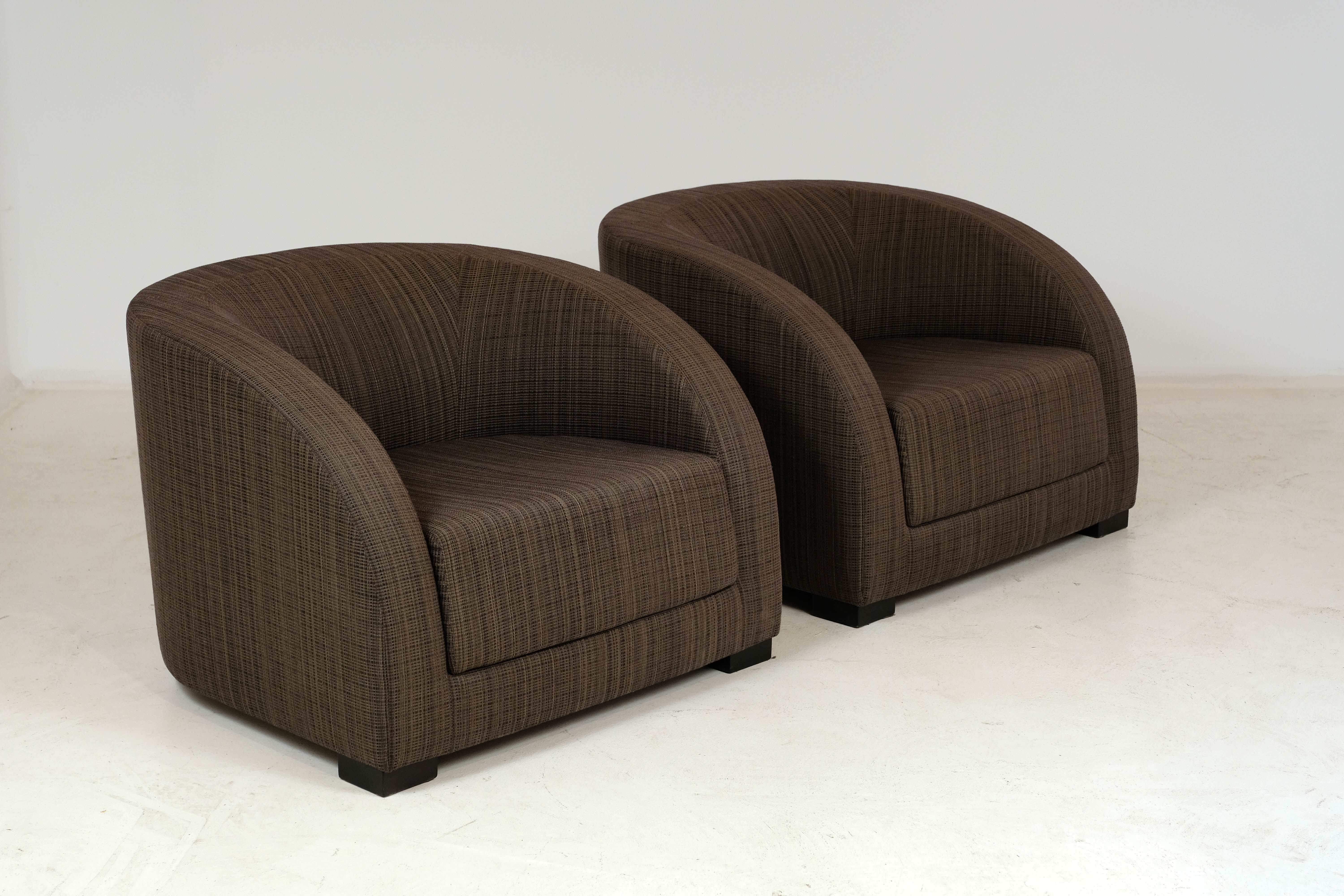 Paire de fauteuils d’Essex par Armani Casa