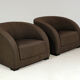Paire de fauteuils d’Essex par Armani Casa