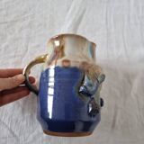 Rare Antique Ceramic or Glass Pitcher Imitation Remueed Gumnut & Gum