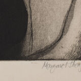 'Sally Army' Etching by Margaret Sheaff