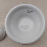 Pair of Covered Vases in Limoges Porcelain, France