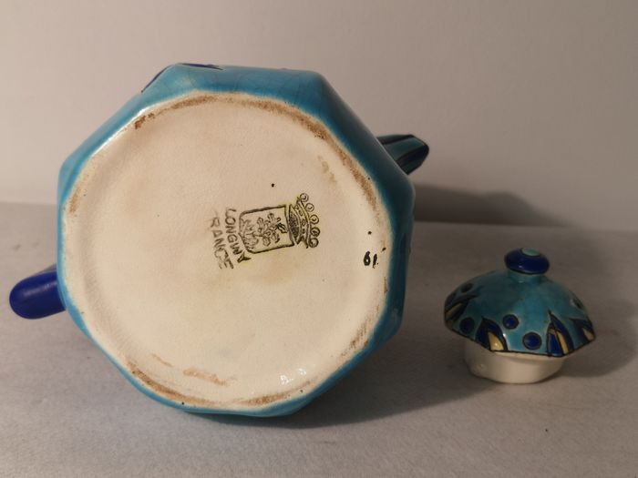 Longwy emaux - 8 pieces coffee service